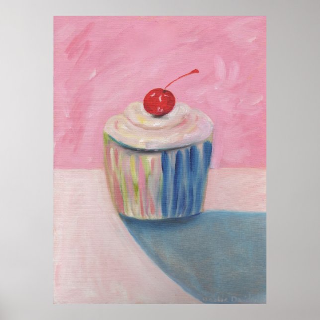 Cupcake Art Posters - Gifts - Bright Kitchen Gift (Front)