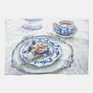 Cupcake Art Tea Towel