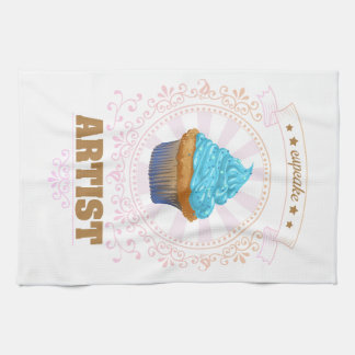 Cupcake Artist Tea Towel