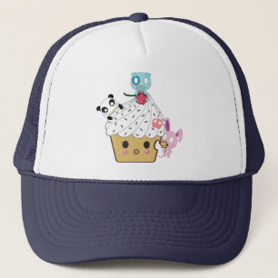 Cupcake Attack! (>_<) Trucker Hat