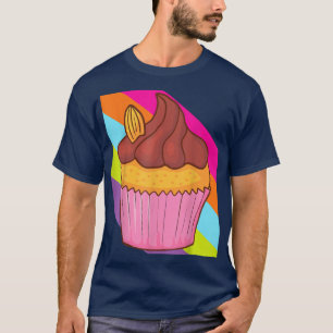Cupcake Bake Bakery Baker Cake Food Delicious Swee T-Shirt