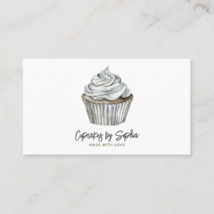 Cupcake Baker Bakery Chef Catering  Business Card