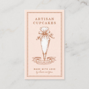 Cupcake Baker Bakery Pastry Chef Business Card