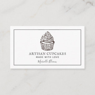 Cupcake Baker  Business Card
