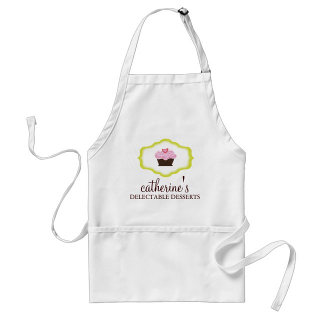 Cupcake Bakery Apron (Front)