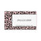 Cupcake Bakery Black Pink Leopard Business Card