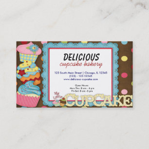 Cupcake Bakery Business Card