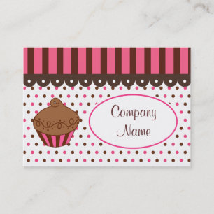 Cupcake Bakery Business Cards