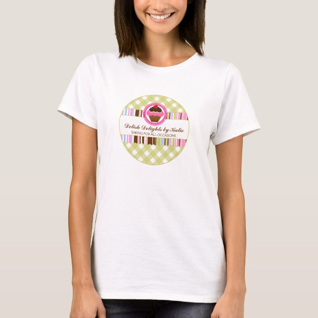 Cupcake Bakery Business T-Shirt (Front)
