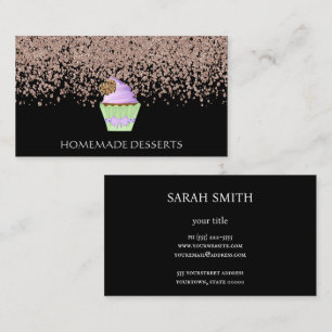 Cupcake  Bakery Chef,cute Business Card