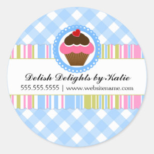 Cupcake Bakery Stickers