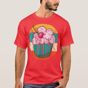 Cupcake Baking Baker Bakery Cake Vintage Retro 133 T-Shirt