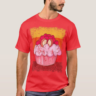 Cupcake Baking Baker Bakery Cake Vintage Retro  13 T-Shirt