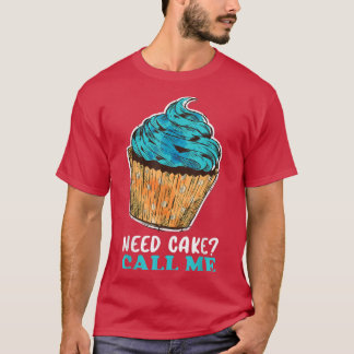 Cupcake Baking Baker Pastry Chef 1348 T-Shirt