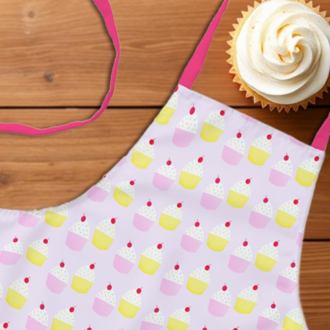 Cupcake Baking Birthday Apron (Creator Uploaded)