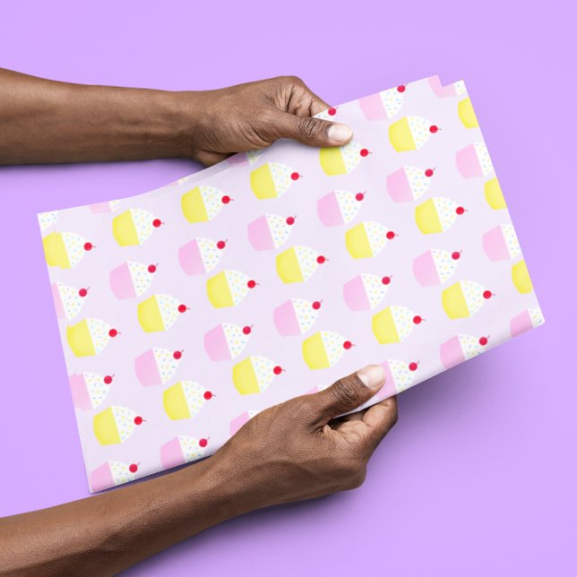 Cupcake Baking Birthday Tissue Paper (Creator Uploaded)