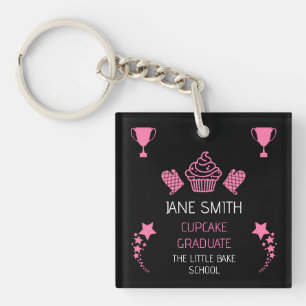Cupcake Baking Course Key Ring