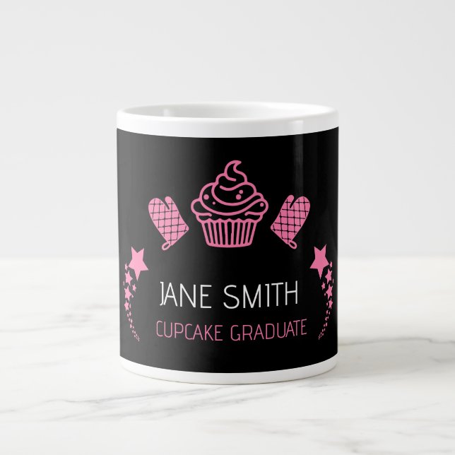 Cupcake Baking Course Large Coffee Mug (Front)
