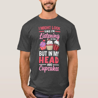 Cupcake Baking Cute Bake Lover   T-Shirt