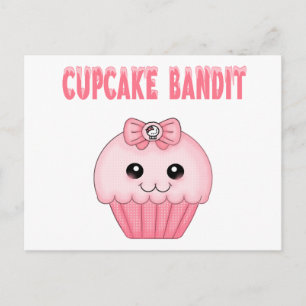 Cupcake Bandit Postcard