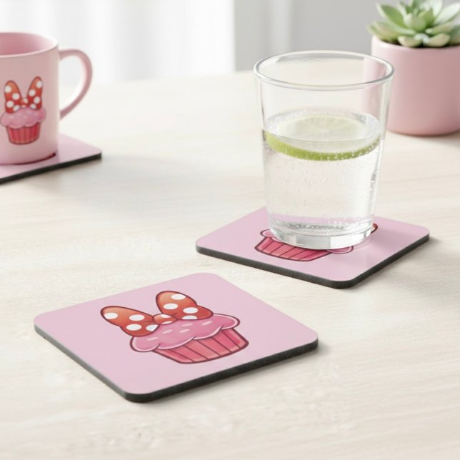 Cupcake Beverage Coaster (Creator Uploaded)