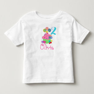 Cupcake Birthday Shirt   Sweet Lollipops