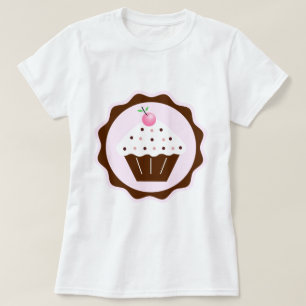 CUPCAKE BROWN & PINK T-Shirt