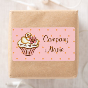 Cupcake Business Bakery Labels