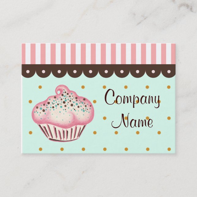 Cupcake Business Card (Front)