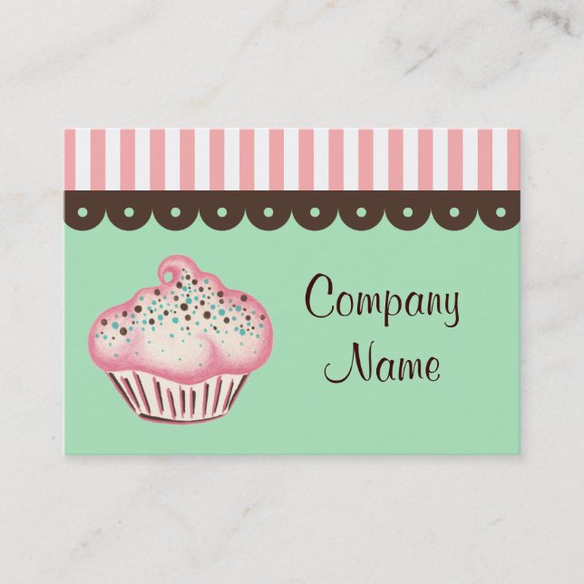 Cupcake Business Card (Front)