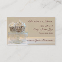 Cupcake Business Card Champaign
