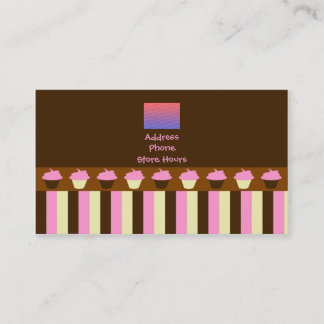 Cupcake Business Cards