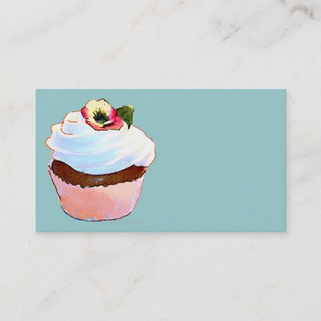 Cupcake Business Cards (Front)