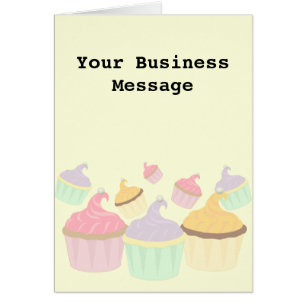 Cupcake Business Paper Products