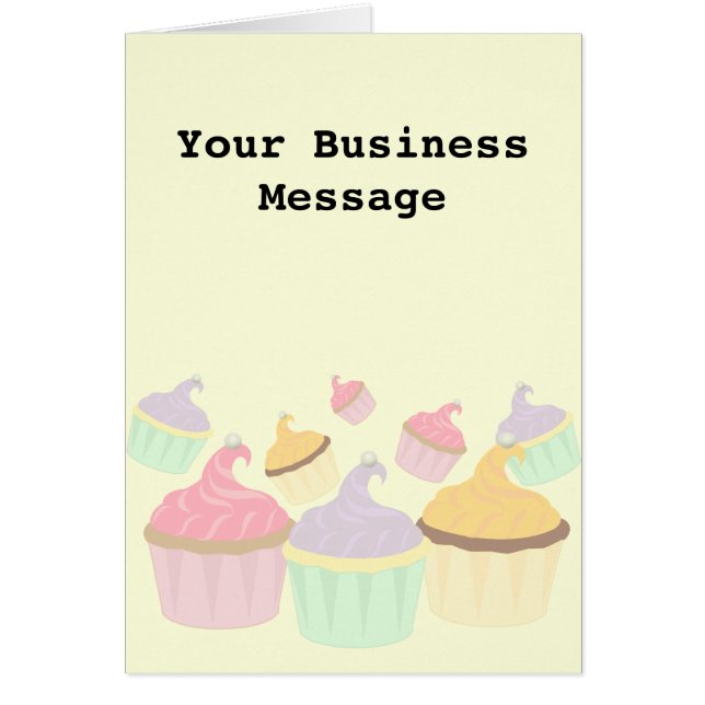 Cupcake Business Paper Products (Front)