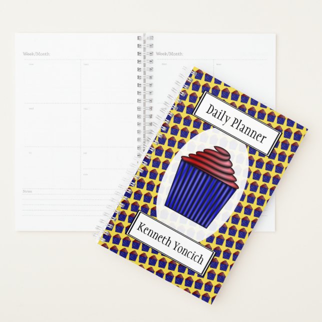 Cupcake by Kenneth Yoncich Planner (Display)