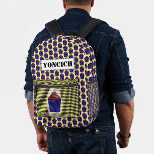 Cupcake by Kenneth Yoncich Printed Backpack