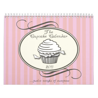 Cupcake Calendar 2011 Double Page