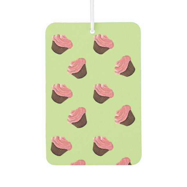 Cupcake Car Air Freshener (Front)