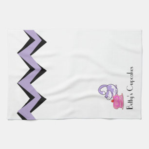 Cupcake Cat  Art-Deco Custom  Towels