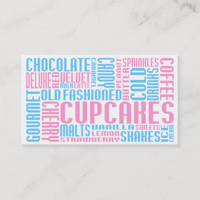 cupcake (chitChat) Loyalty Card (Front)