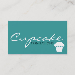 CUPCAKE confections (colour customisable) Business Card