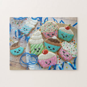 Cupcake Cookie Jigsaw Puzzle
