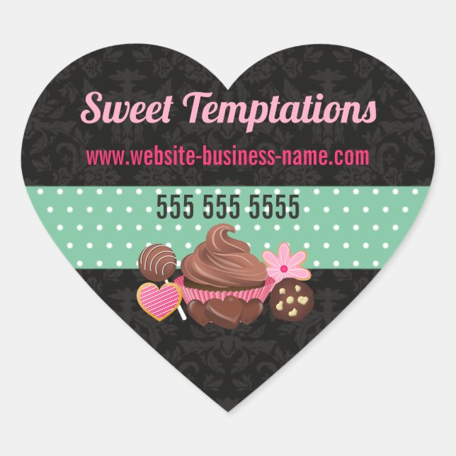 Cupcake Cookies Cake Pops Packaging Seals (Front)