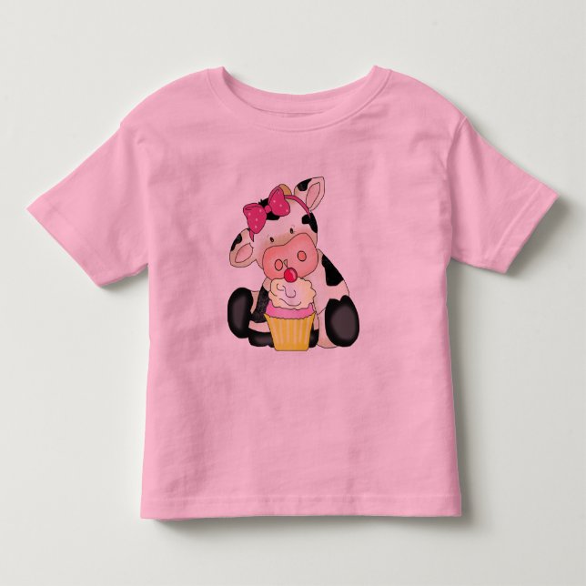 Cupcake Cow t-shirt (Front)