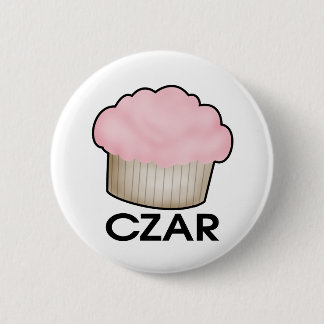 Cupcake Czar 6 Cm Round Badge