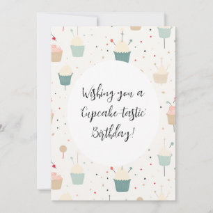 Cupcake Delight Birthday Card