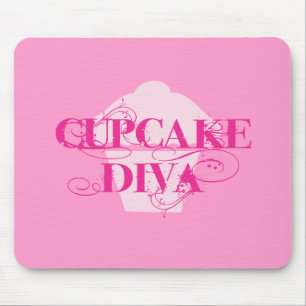 Cupcake Diva Mouse Mat