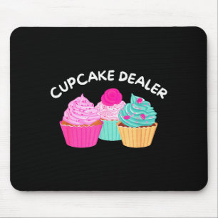 Cupcake Er - Funny Cupcake Baker Pastry Baking Gif Mouse Mat