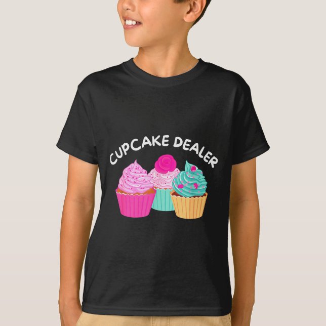 Cupcake Er - Funny Cupcake Baker Pastry Baking Gif T-Shirt (Front)